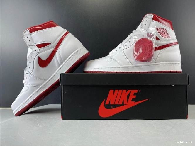 Chep Onekick Air 1 Jordan (2017) Retro Metallic Red 555088-103 0820